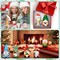 12 Sets Ceramic to Paint Winter Christmas Ready to Paint Your Own Ceramic DIY Paintable Figurine